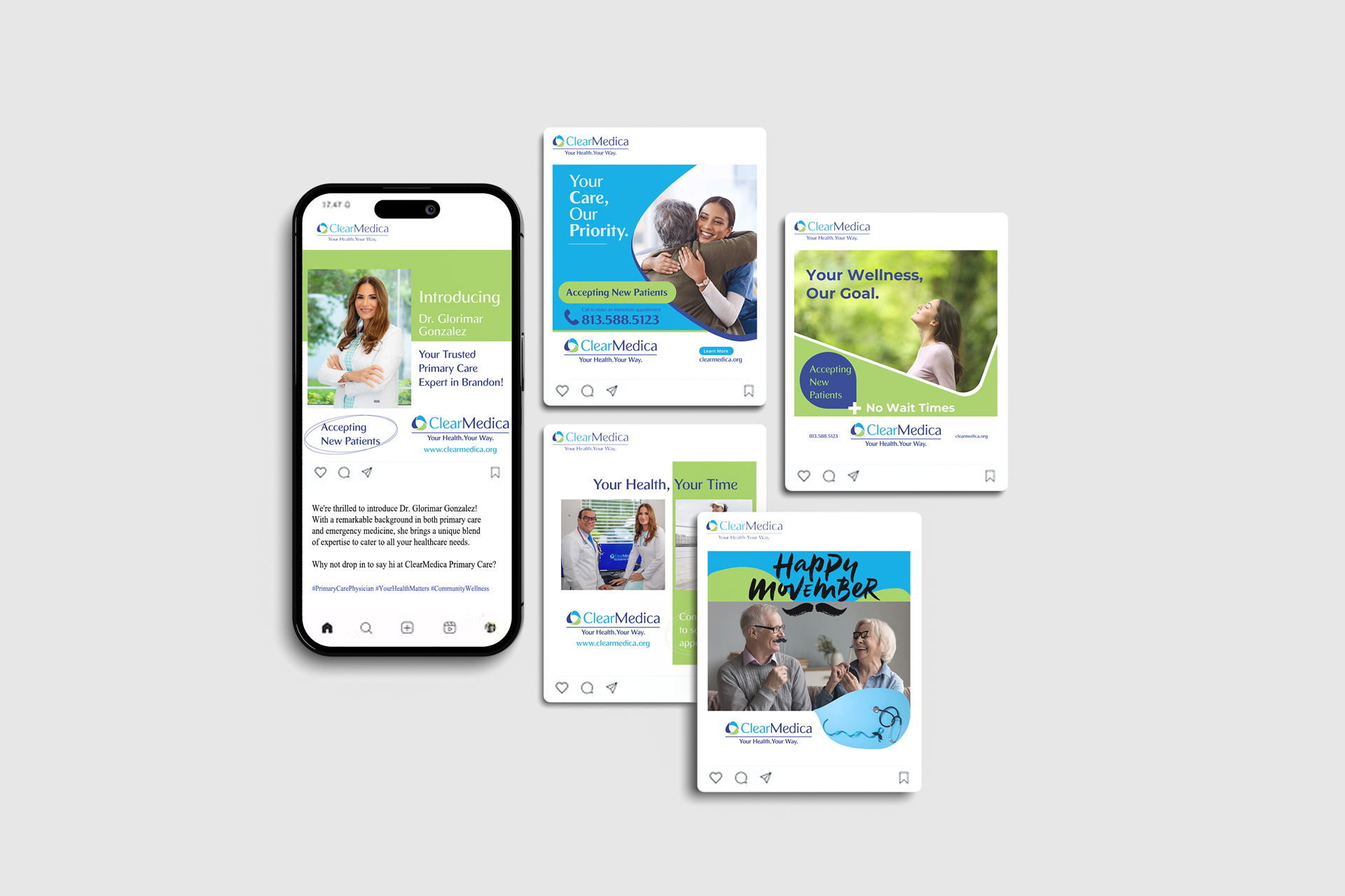 Clear-Medica-Social-Media-Posts ClearMedica Case Study - Social Media Posts