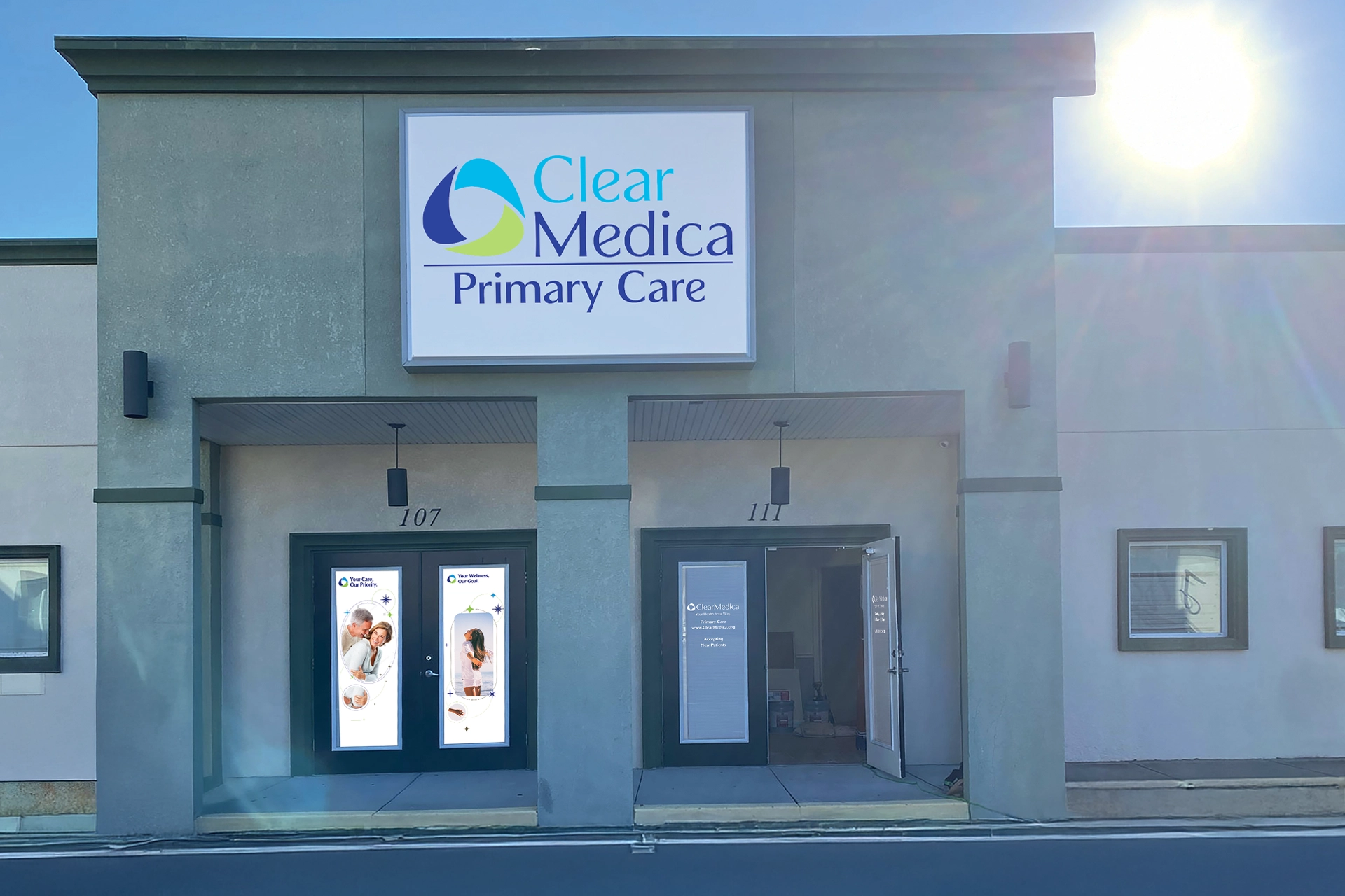 ClearMedica Signage ClearMedica Case Study - Signage