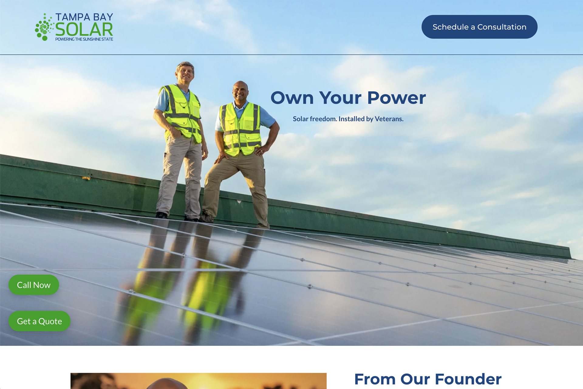 Solar Panel Website Tampa Bay Solar