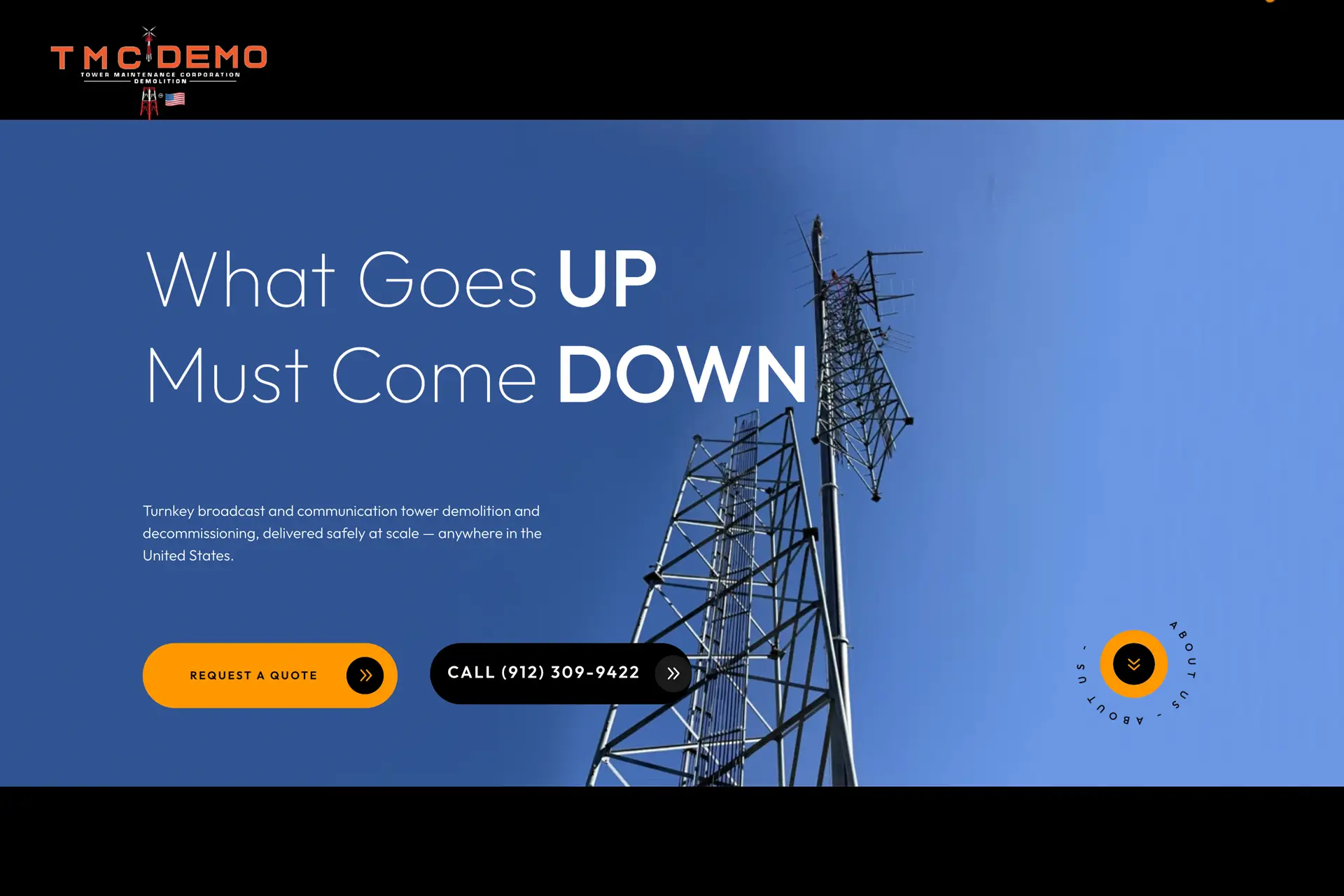 TMC DEMO website TMC Demo website designed by Great Impressions